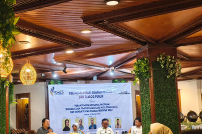 Peringati 96 Tahun Sumpah Pemuda, Fores Gelar Dialog Publik dan Deklarasi Pilkada Damai 2024